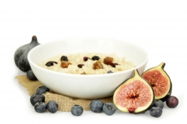 fig and blueberry porridge - diced figs, blueberries, oats and blueberry infused cranberries fig and blueberry porridge - diced figs, blueberries, oats and blueberry infused cranberries